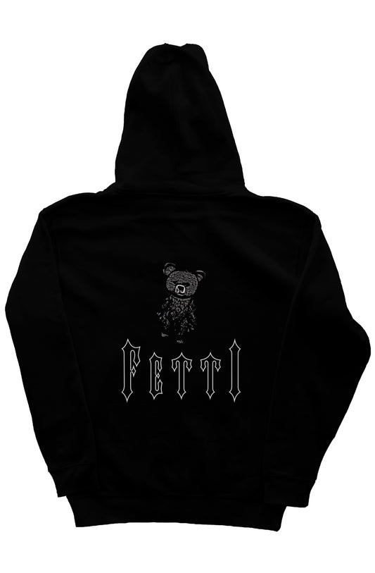 FettiBear heavyweight pullover hoodie