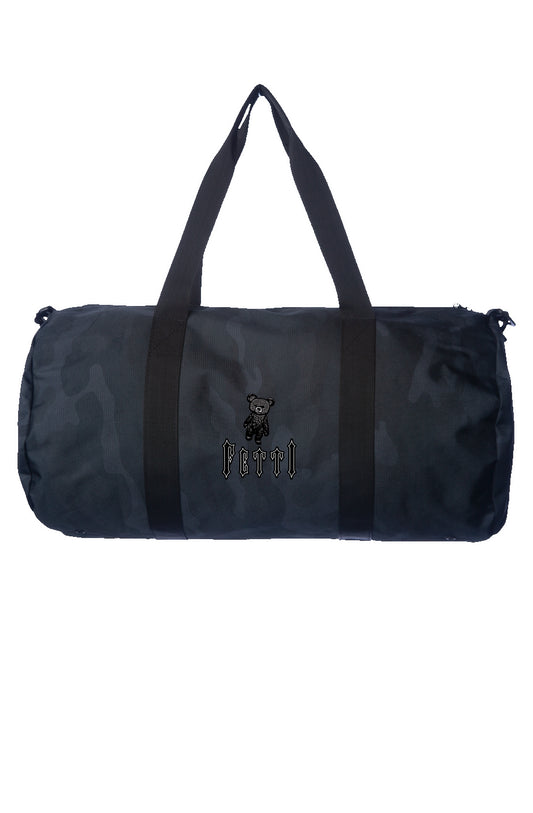 FettiBear Day Trip Duffle Black Camo